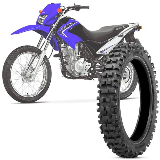 Imagem de Pneu Moto NXR Bros 125 Technic Aro 17 100/90-17 55M Traseiro TT TMX Trilha