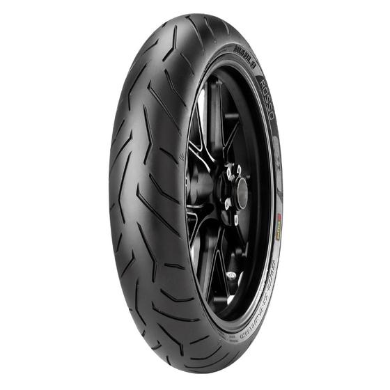 Imagem de Pneu moto pirelli aro 17 diablo rosso ii 110/70r17 54h tl - dianteiro