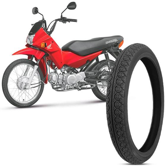 Imagem de Pneu Moto Pop 100 Technic Aro 17 60/100-17 33L Dianteiro Tiger