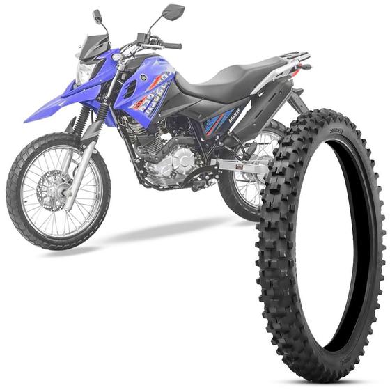 Pneu Moto XTZ Crosser 150 Technic Aro 19 90/90-19 52M Dianteiro TT TMX ...