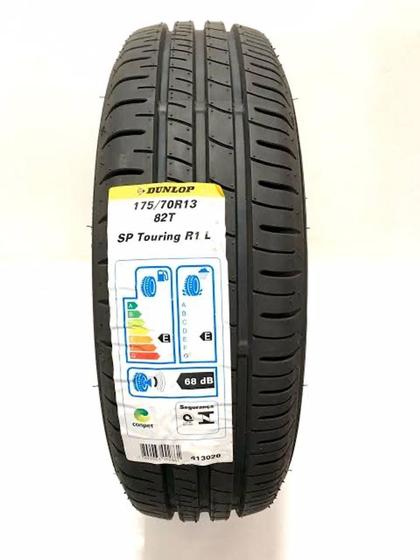 Pneu passeio 175/70r13 82t touring r1 dunlop Imagem de Pneu passeio 175/70r13 82t touring r1 dunlop
