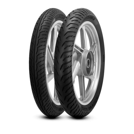 Imagem de Pneu Pirelli 100/80-18 City Dragon (tl) Reinf 59p (t)-Unitário