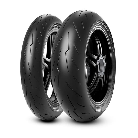 Imagem de Pneu Pirelli 180/55zr17 Diablo Rosso Iv (tl)  (73w) (traseiro unitário)