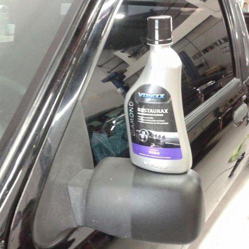 Pneu Pretinho 5 Litros + Restaurax Plasticos 500 Ml - Vonixx Menor preço em Pneu Pretinho 5 Litros + Restaurax Plasticos 500 Ml - Vonixx