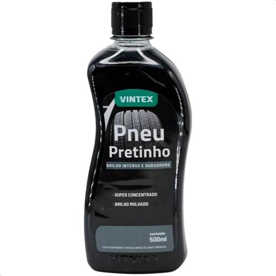 Imagem de Pneu Pretinho 500ml Vintex Aplicador Pretinho Selante Vonixx