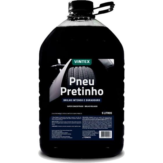 Imagem de Pneu Pretinho 5l Protege Conserva e da Brilho Pneu em Geral - VONIXX