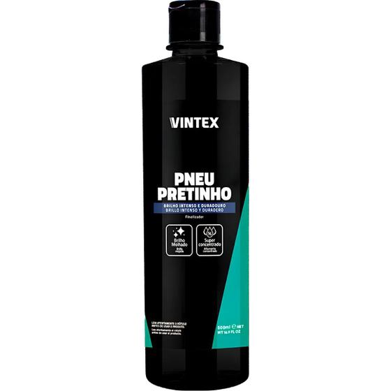 Imagem de Pneu Pretinho Brilho Molhado 500ML - Vintex