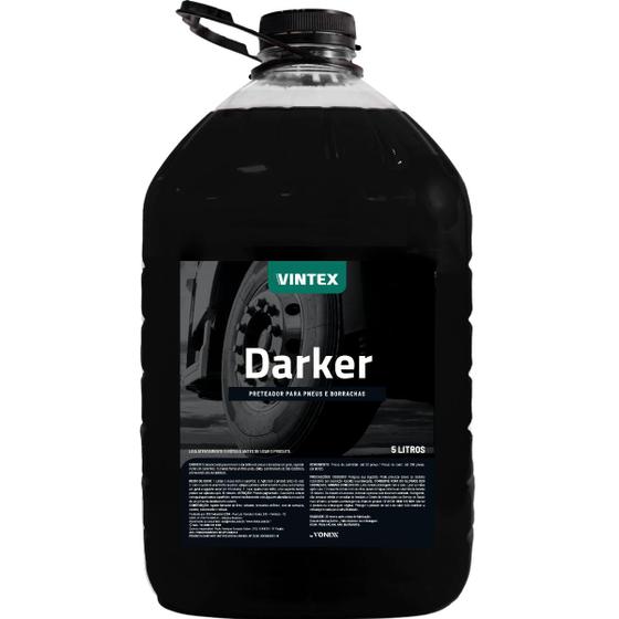 Imagem de Pneu Pretinho Preteador Revitalizador De Pneu Darker 5l Vintex