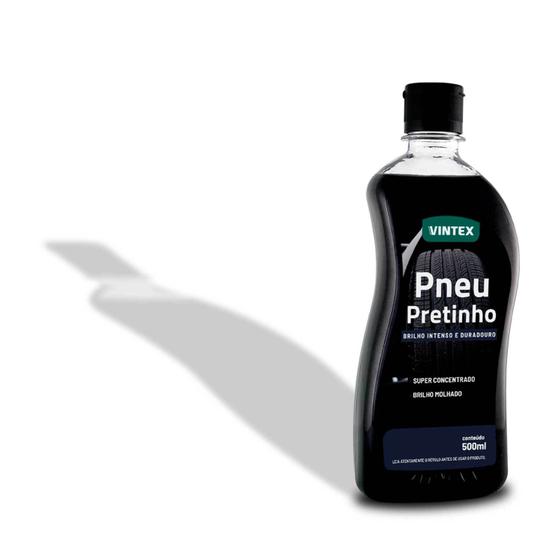 Pneu Pretinho Vonixx Brilha Pneus Carro Moto Vintex 500ml Imagem de Pneu Pretinho Vonixx Brilha Pneus Carro Moto Vintex 500ml