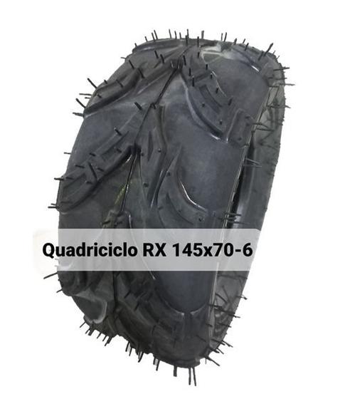 Imagem de Pneu quadriciclo 145/70-6 mini buggy, cortador de grama
