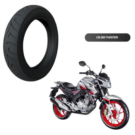 Pneu Traseiro 130/70-17 CB 500 Fazer 250 Ninja 250 CBR 250 CB 300 ...