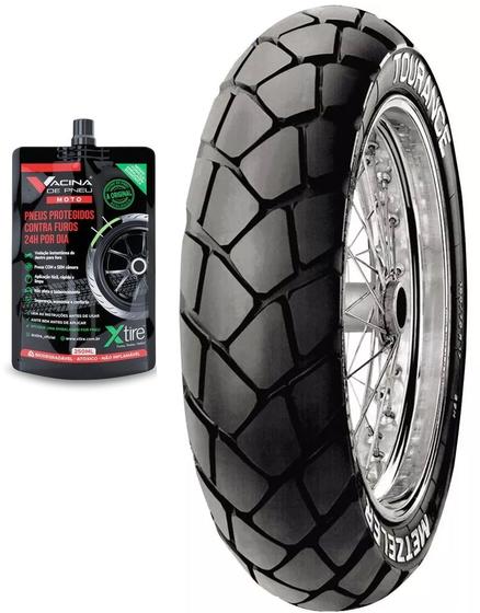 Imagem de Pneu traseiro 150/70r-17 69v metzeler tourance uso sem camara + reparo tapa furo x-tire