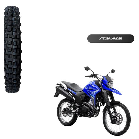 Imagem de Pneu Traseiro Trilha 100/100-18 XR 250 Tornado XTZ 250 Lander XT 225 XRE 300