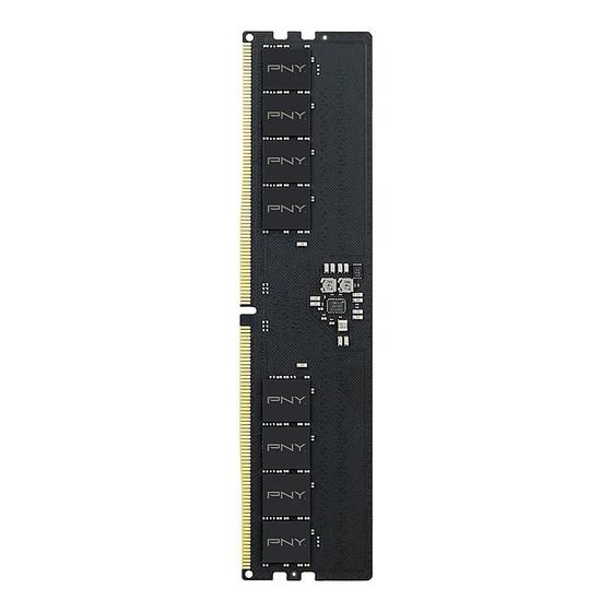 PNY-Performance 16GB 4800MHz (PC5-38400) DDR5 CL40 1.1V DIMM Memória Desktop - preto-MD16GSD54800-TB Imagem de PNY-Performance 16GB 4800MHz (PC5-38400) DDR5 CL40 1.1V DIMM Memória Desktop - preto-MD16GSD54800-TB