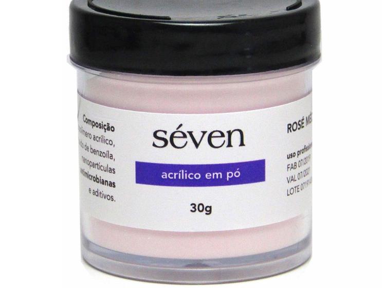 Imagem de Po acrilico seven 30g para unhas de acrilico porcelana