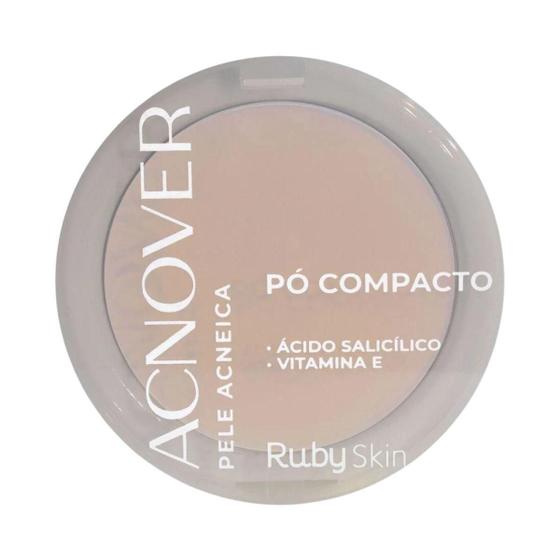 Imagem de Pó Compacto Acneico Ruby Skin Ruby Rose Me100 10G
