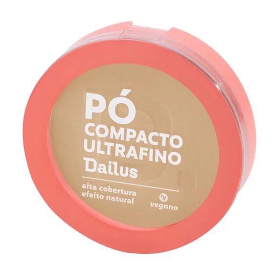 Imagem de Pó Compacto Dailus Ultrafino D4 Cor Claro 10g