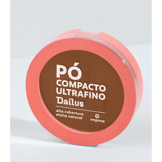 Imagem de Pó Compacto Facial Ultrafino Cobertura Alta Vegano Dailus