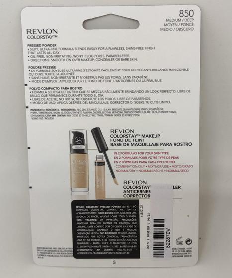 Imagem de Pó Compacto Revlon Colorstay Medium Escuro 850