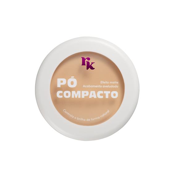 Imagem de Pó Compacto Super Fixo Rk by Kiss - Cor Natural