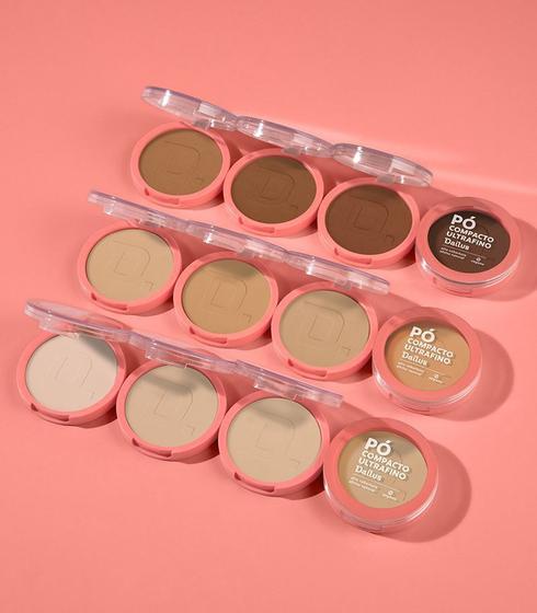 Pó compacto Vegano Dailus Kit com 6 unidades Menor preço em Pó compacto Vegano Dailus Kit com 6 unidades