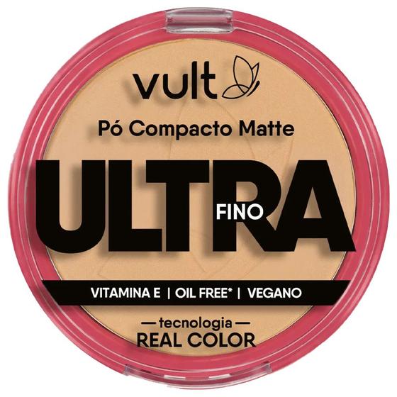 Imagem de Pó Compacto Vult  Matte Ultra Fino Cores 9g