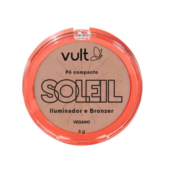 Imagem de Pó Compacto Vult Soleil Bronze Iluminador e Bronzer 6g