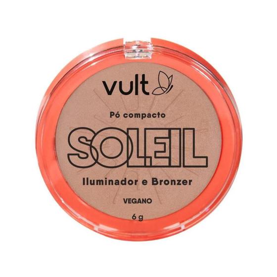 Imagem de Pó Compacto Vult Soleil Iluminador E Bronzer 6G