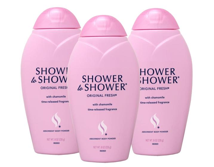 Imagem de Pó Corporal Shower to Shower Original Fresh - Pacote com 3 Unidades (240ml cada)
