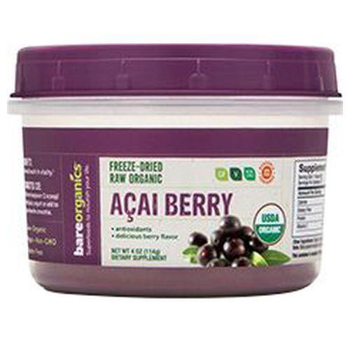 Imagem de Pó de Açaí Orgânico 4 Oz da Bare Organics (pacote com 4)