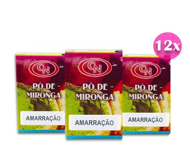 Imagem de Pó de Mironga Amaração Ritual Completo 12 Un