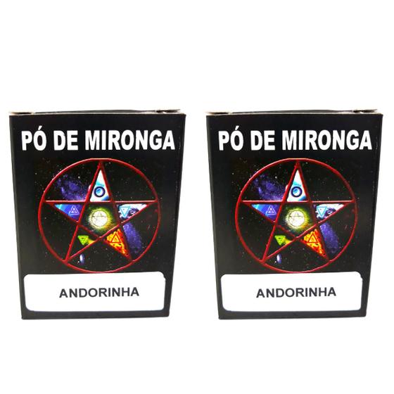 Imagem de Pó De Mironga Andorinha Kit 2 Und Ritual Magia Quimbanda