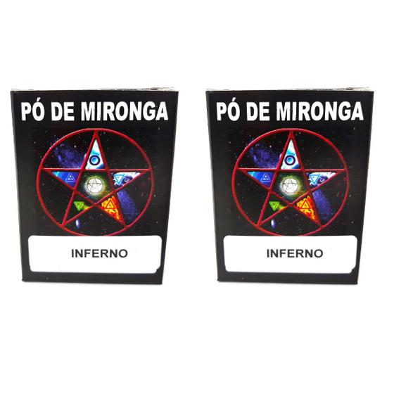 Imagem de Pó De Mironga Inferno 2 Und Kit Ritual Magia Encanto