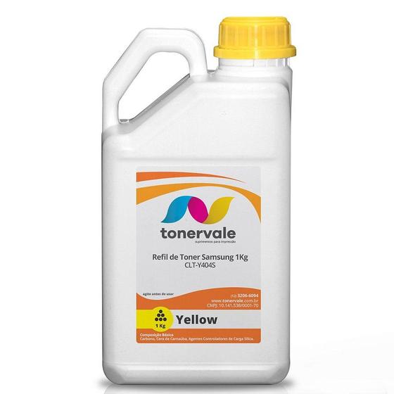 Imagem de Pó de Toner TankFull Para Samsung Y404S Yellow - SL-C430 SL-C480 SL-C430W SL-C480W SL-C480FW de 1kg