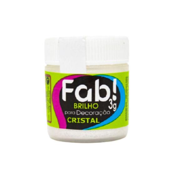 Imagem de Po Decoracao Fab Brilho 3g Cristal