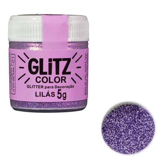 Imagem de Po Decoracao Fab Glitter 5g Lilas