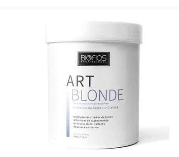 Imagem de Pó Descolorante Art Blonde Abre 10 Tons Biofios Profissional