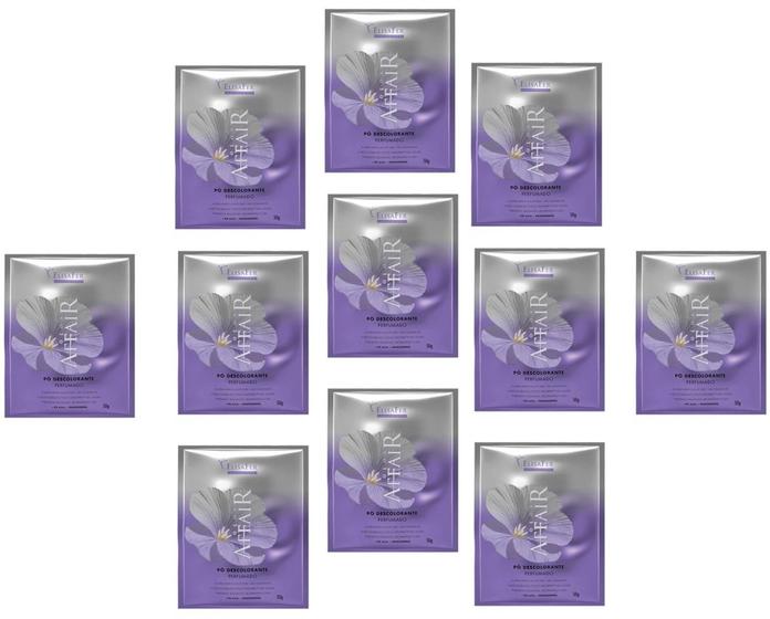 Imagem de PO DESCOLORANTE ELISAFER AFFAIR PERFUMADO 05x50GR ROXO ULTRA RAPIDO