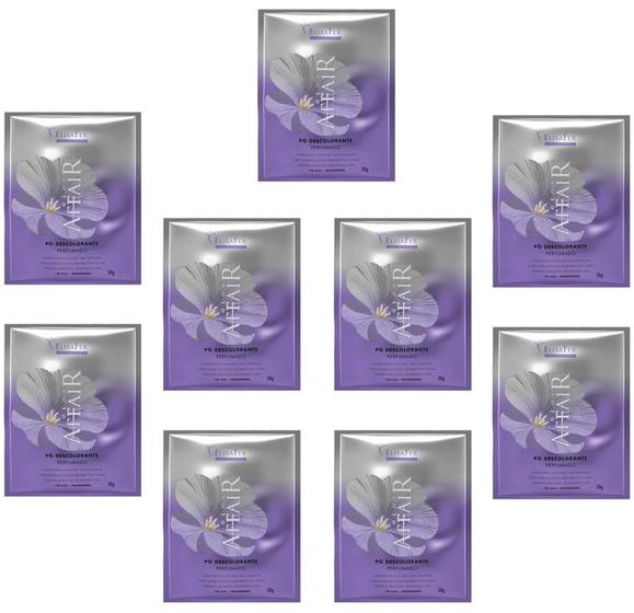 Imagem de PO DESCOLORANTE ELISAFER AFFAIR PERFUMADO 05x50GR ROXO ULTRA RAPIDO