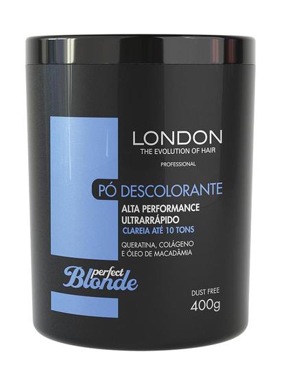 Imagem de Pó Descolorante Perfect Blonde 400g - London Cosméticos