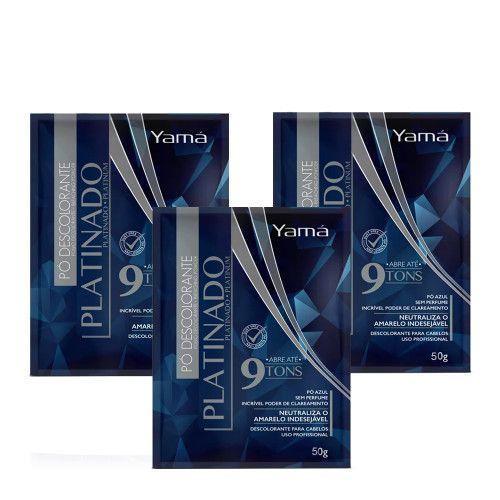 Imagem de Po descolorante platinado yama 50g