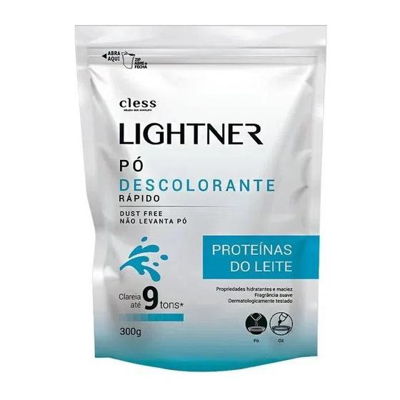 Imagem de Pó Descolorante Proteínas do Leite Lightner 300g Cless