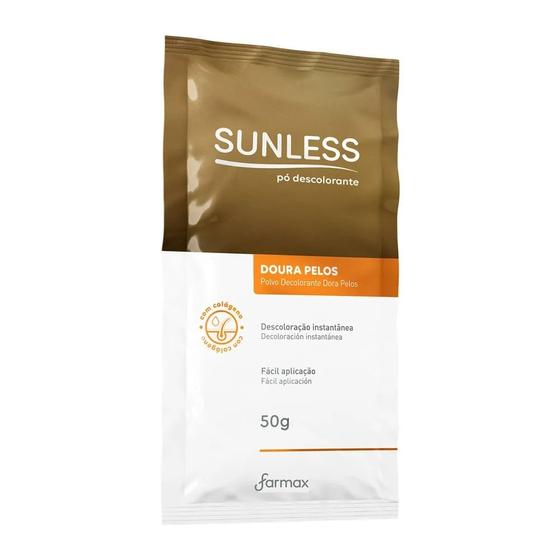 Imagem de Pó Descolorante Sunless Doura Pelos 50g