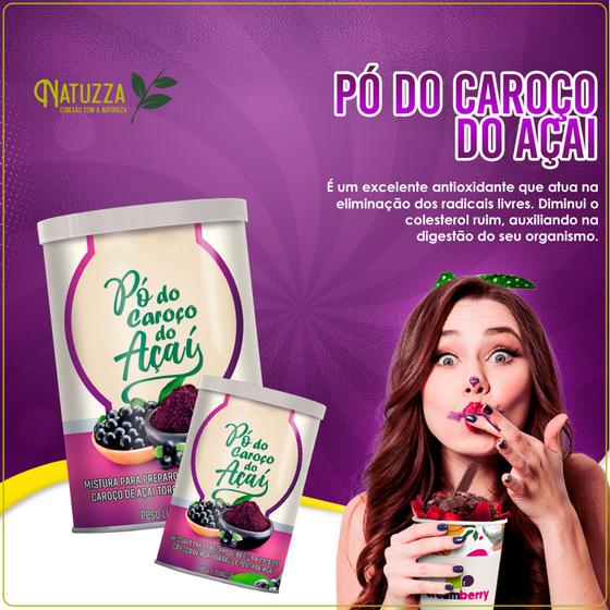 Imagem de Pó do caroço do açaí NATUZZA