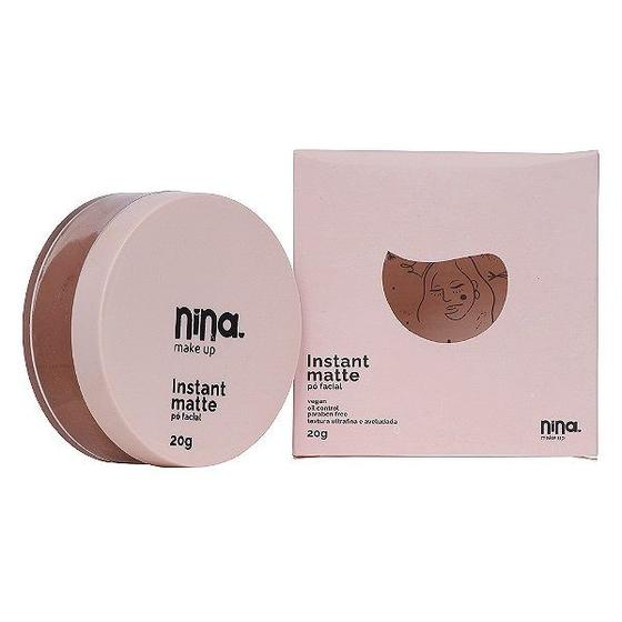 Imagem de Pó Facial Nina Makeup Instant Matte - Cor 03