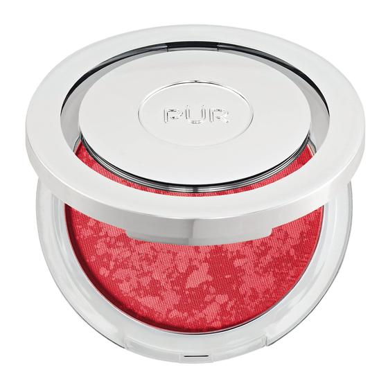 Imagem de Pó Facial PÜR MINERALS Berry Blushing Act - Para Aperfeiçoar a Pele