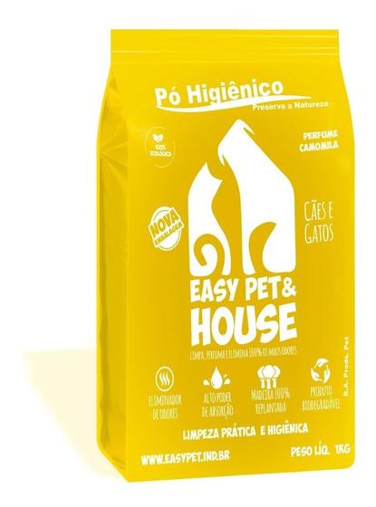 Imagem de Pó Higiênico Serragem Para Gatos Cães Easy Pet & House 1kg Diversos Aromas