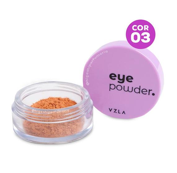 Imagem de Pó para Área dos Olhos Maquiagem Facial Eye Powder Vizzela Vegano 2g - Técnica Baking Acabamento Textura Ultrafina