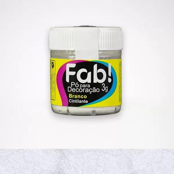 Imagem de Po Para Decoracao Branco 3g Fab