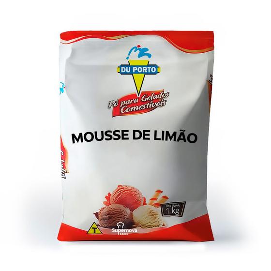 Imagem de Pó para Gelados Comestíveis Sabor Mousse de limão 1Kg - Du Porto